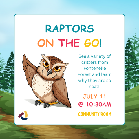 Raptors on the Go! 10:30am