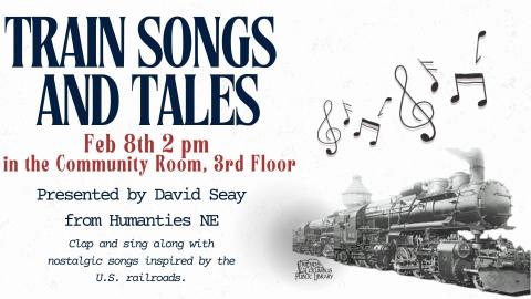 Train songs and tales graphic
